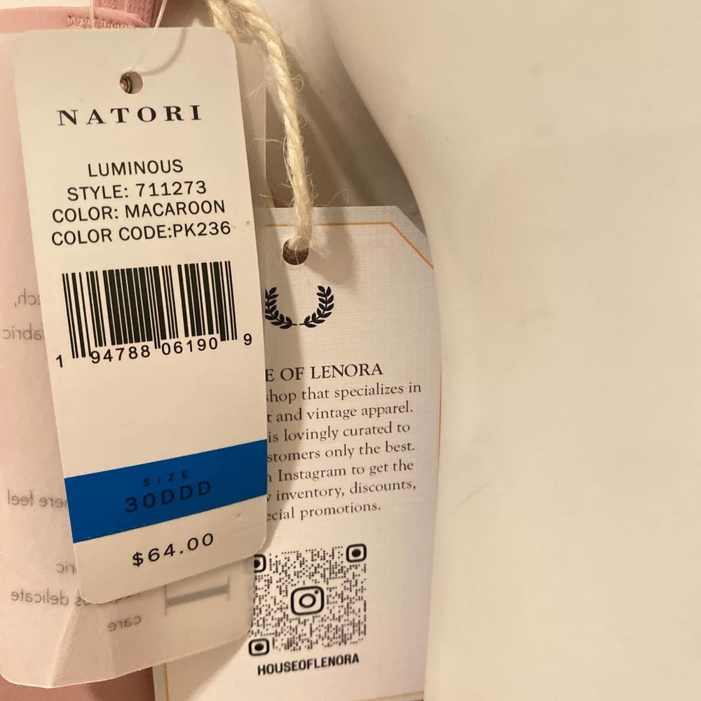 NWT Natori Luminous Demi Contour Underwire Bra, 30 DDD - Picture 5 of 10